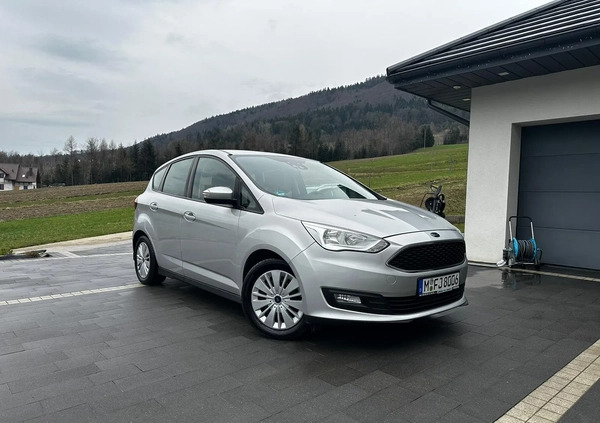 Ford C-MAX cena 44900 przebieg: 173801, rok produkcji 2018 z Skępe małe 704